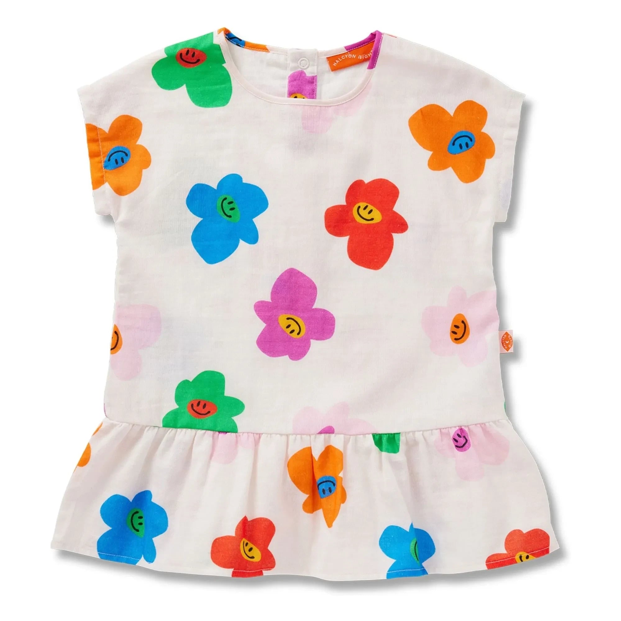 Halcyon Nights - Floral Dress | Ivory