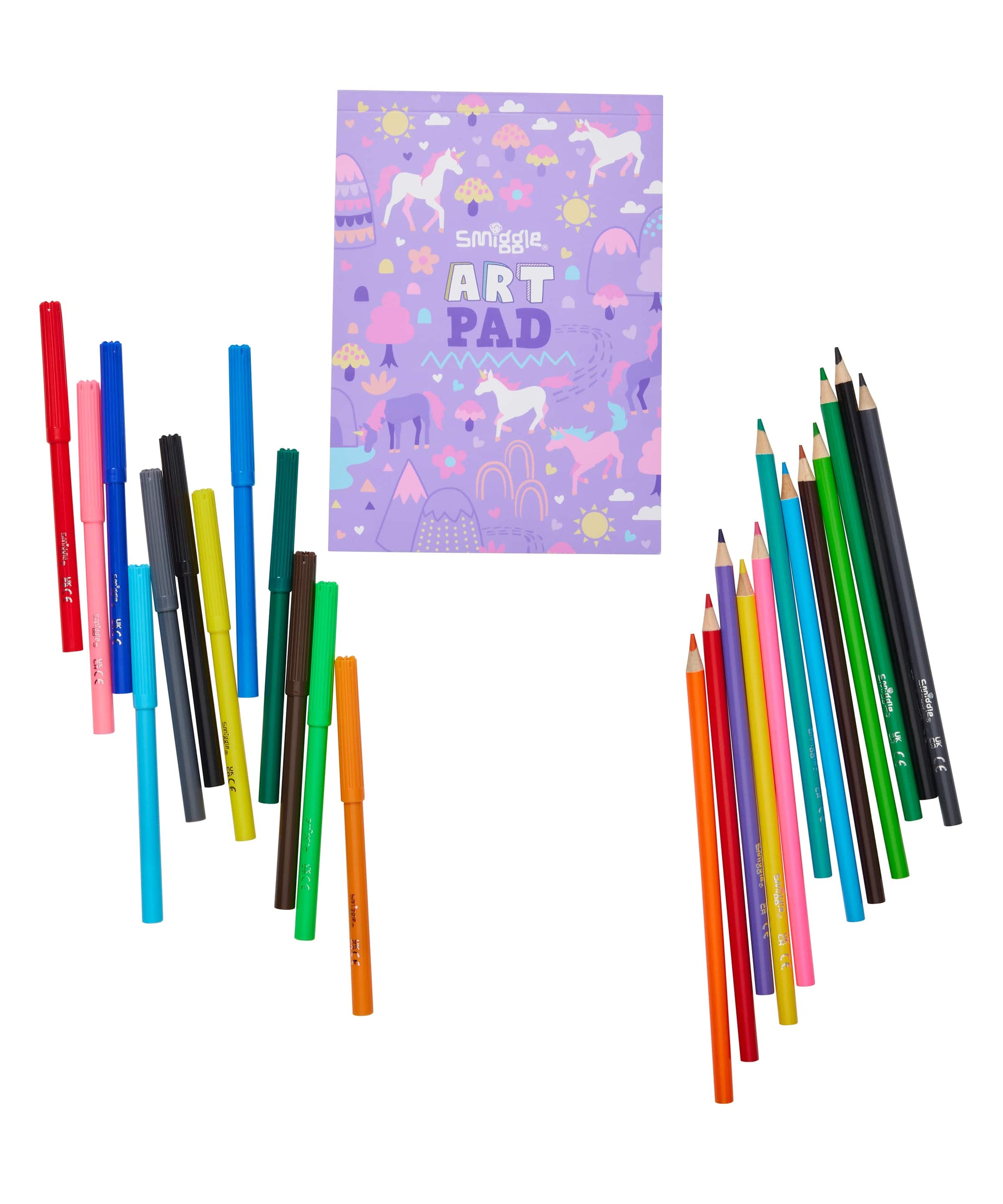 Smiggle - Drawing Activity Stationery Set