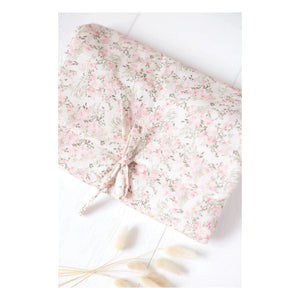 Tartine et Chocolat - Jardin Hivernal travel changing mat | Pink