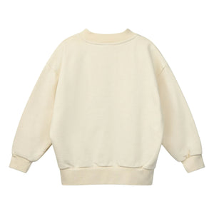 Wynken - Kukka Organic Cotton Sweatshirt | Cream