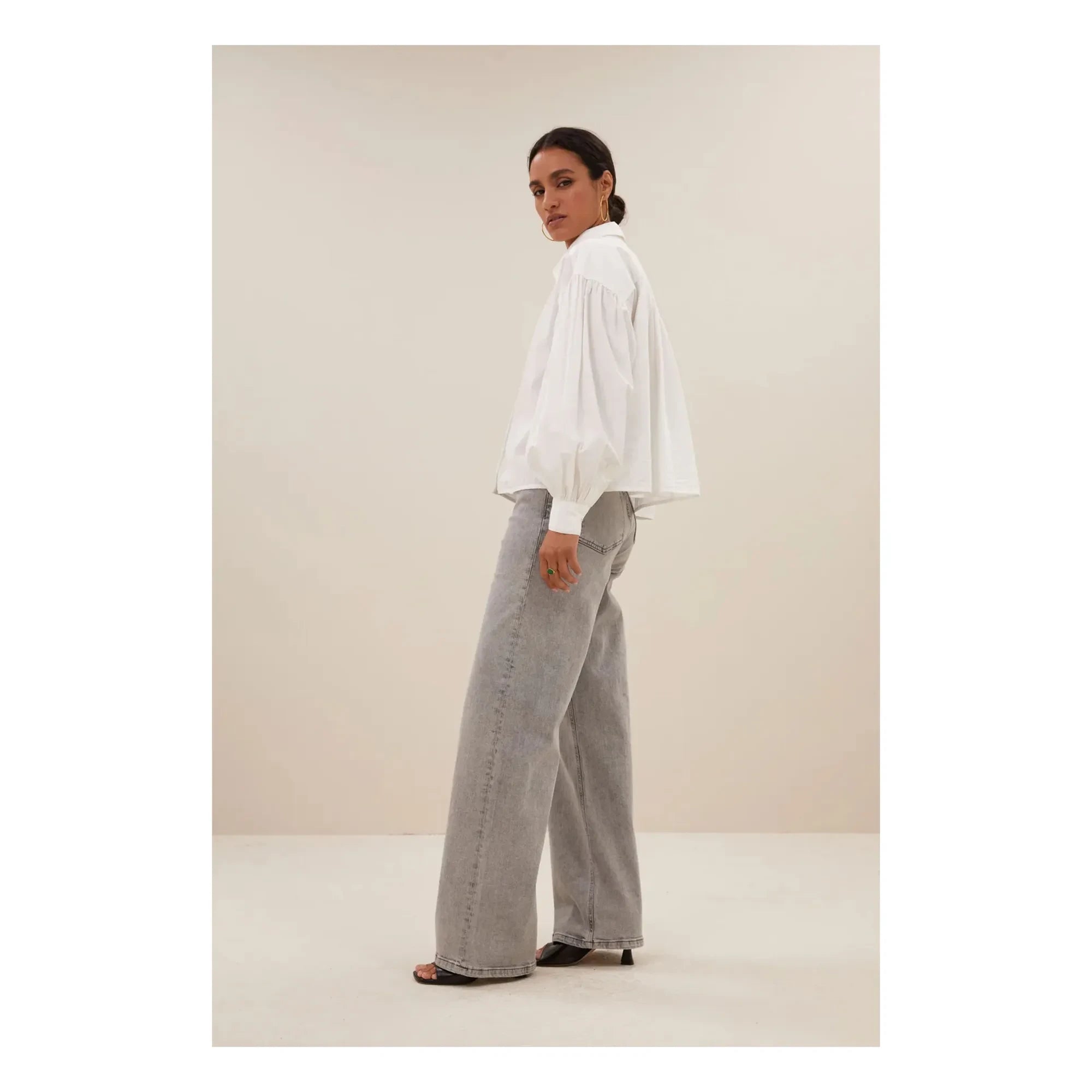 By Bar - Sarah Shirt | White