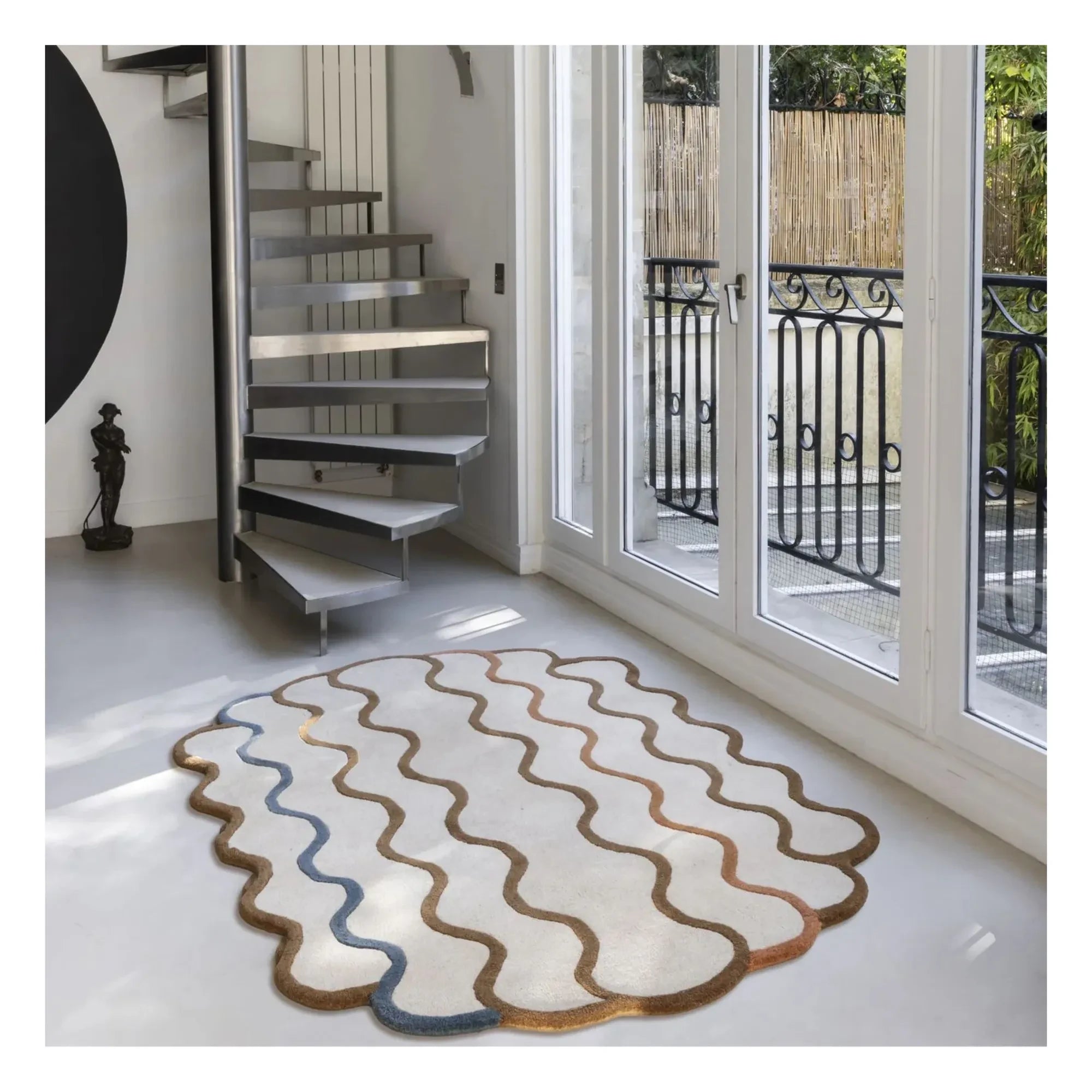 Edito - Wool Carpet Shell | Beige