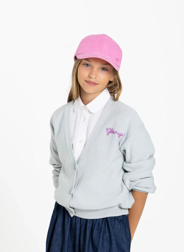 Smallable Kid - Alvi Glow Up Wool Cardigan | Light Blue