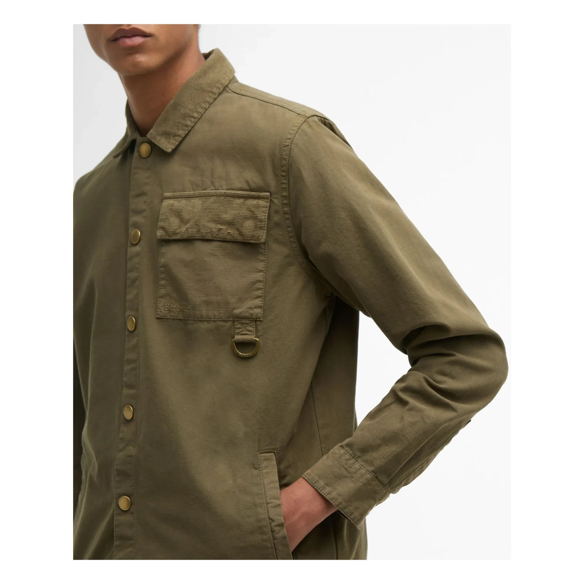 Barbour - Declan Patch Overshirt | Khaki