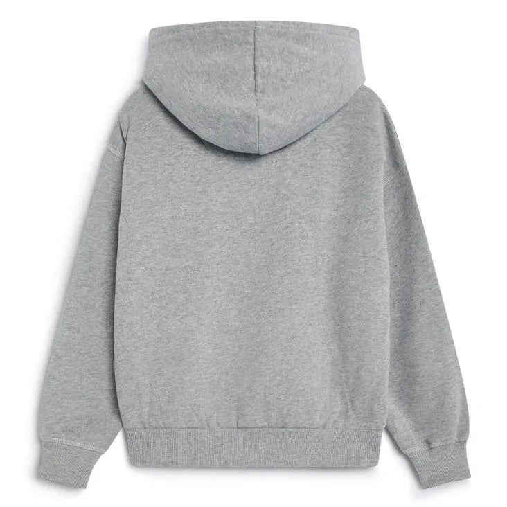 the new society - TNS Logo Kapüşonlu Sweatshirt | Gri