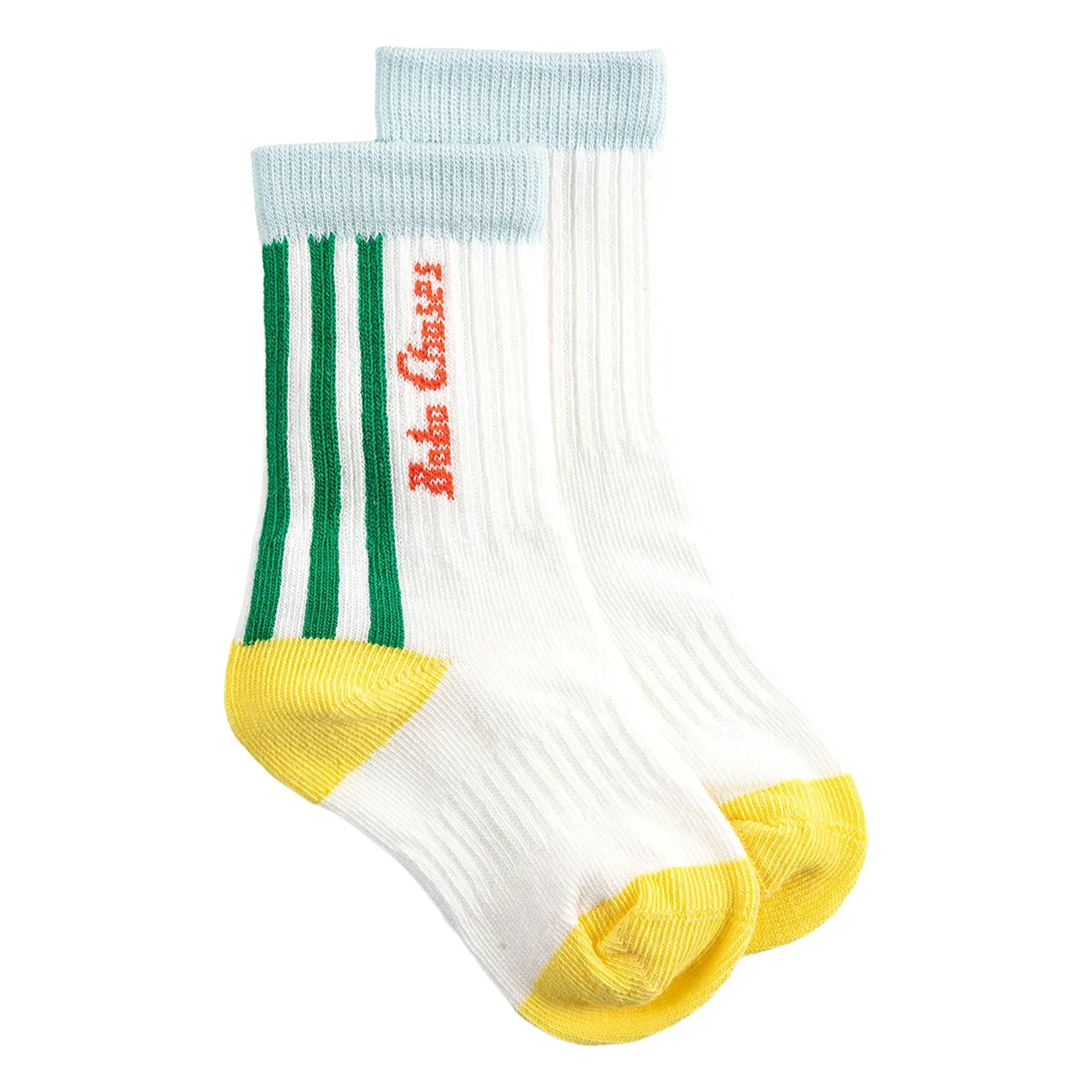 Bobo Choses - 2 Pairs of Organic Cotton Dog Socks | Light Blue