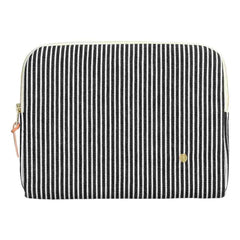 La cerise sur le gâteau - Organic Cotton Striped iPad Case Basile | Caviar