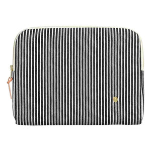 La cerise sur le gâteau - Organic Cotton Striped iPad Case Basile | Caviar