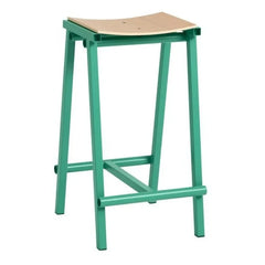 Hay - 65 cm High Stool 8 | Green