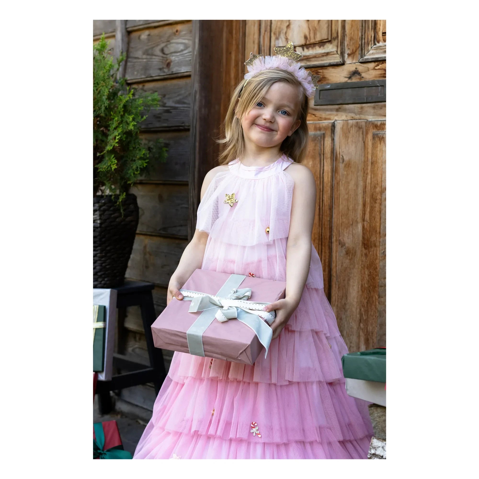 Great Pretenders - Bowless Christmas Tree Dress | Pink