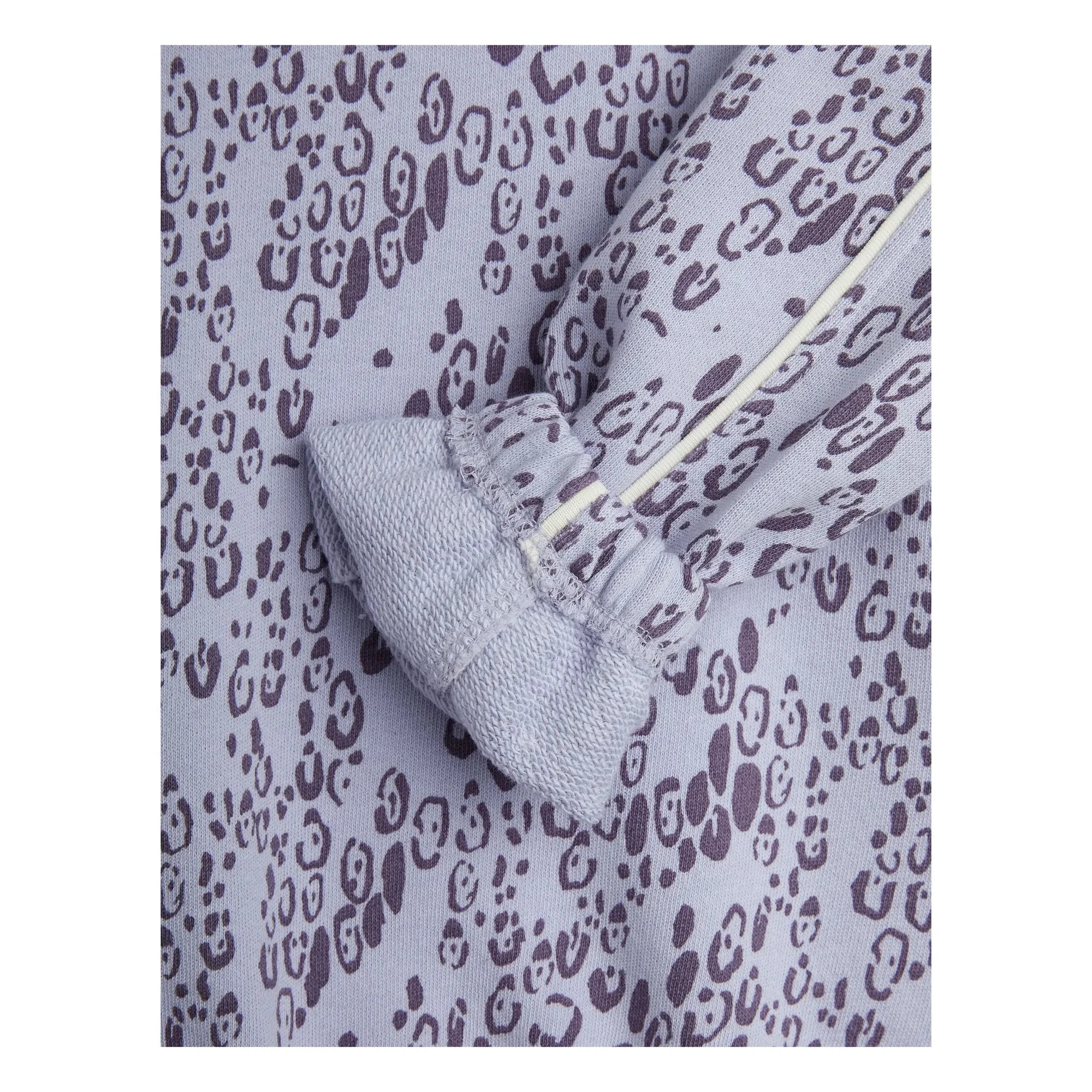 Mini Rodini - Organic cotton leopard sweatshirt | Purple