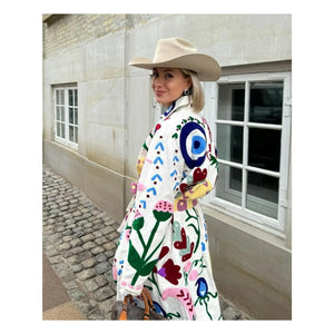 SISSEL EDELBO - Pembe Beyaz Kuğu Kaban | Beyaz