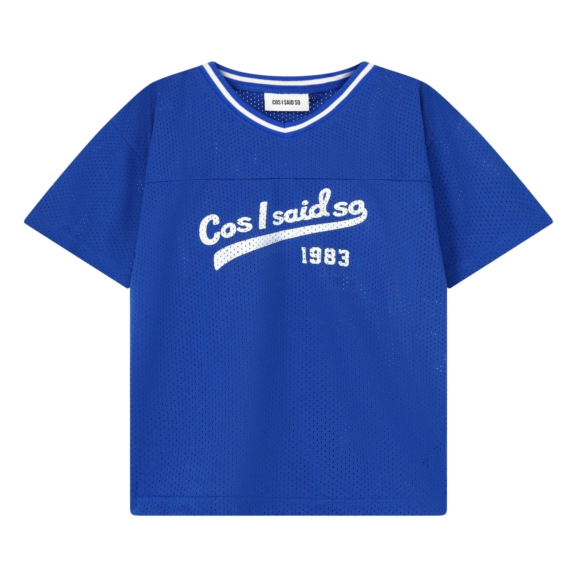 Cos I Said So - N°83 Baseball Tişört | Lacivert