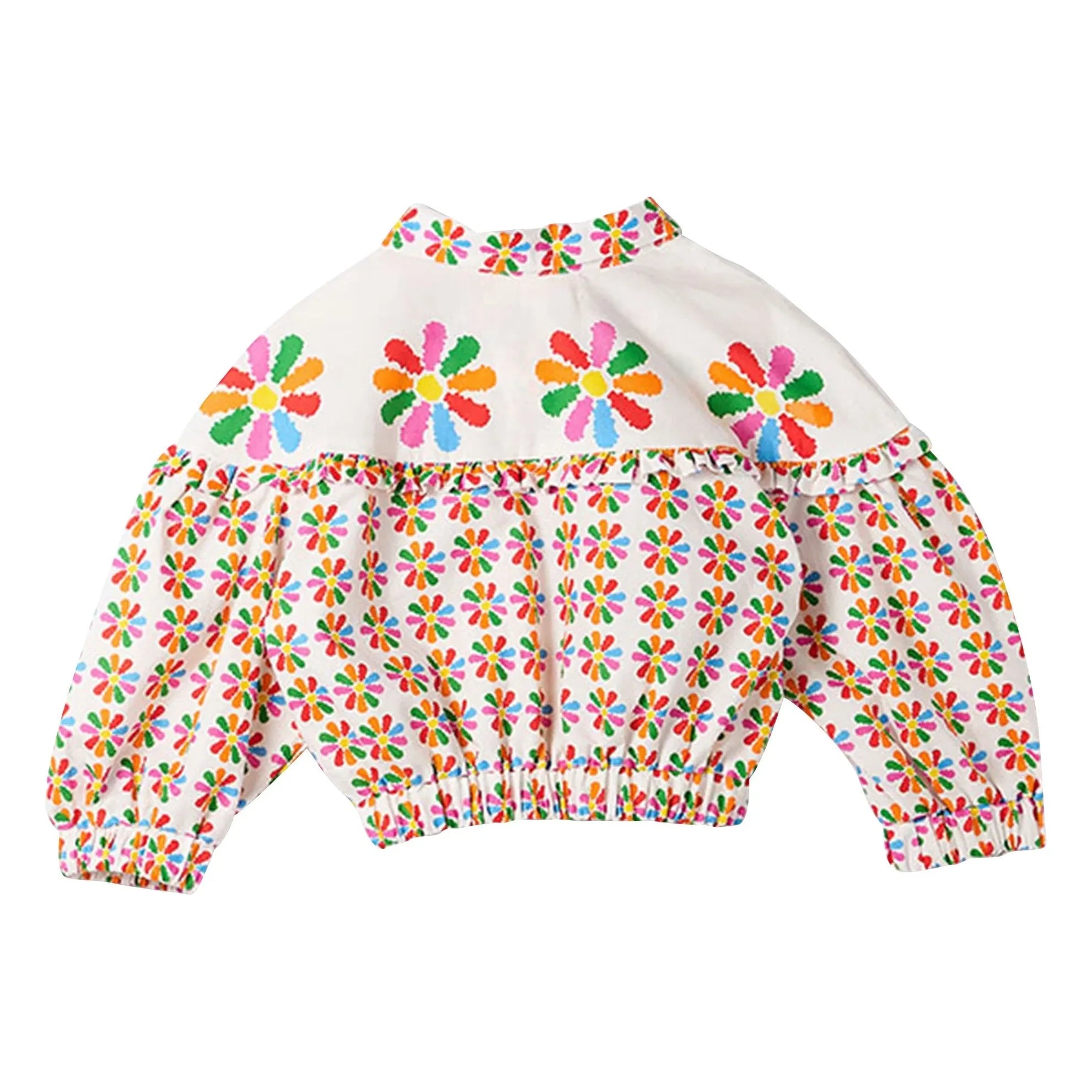 Fabula - Windmill Flared Jacket | White