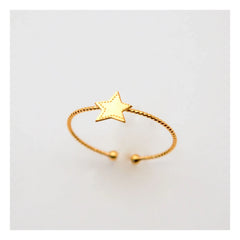 Adorabili - Big Star Ring | Gold