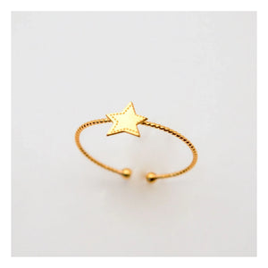 Adorabili - Big Star Ring | Gold