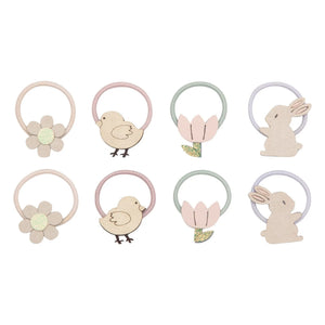 Mimi & Lula - 8-Piece Easter Mini Chouchou Set | Beige