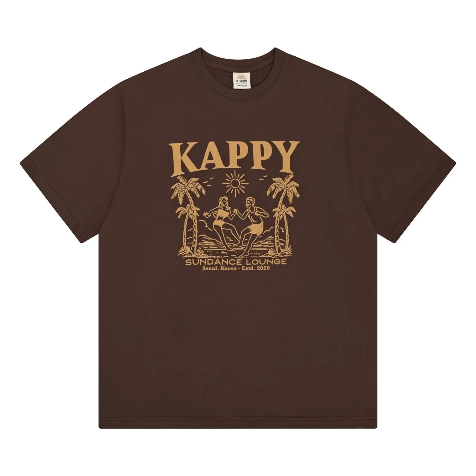Kappy - Sundance Lounge Tişört | Kahverengi