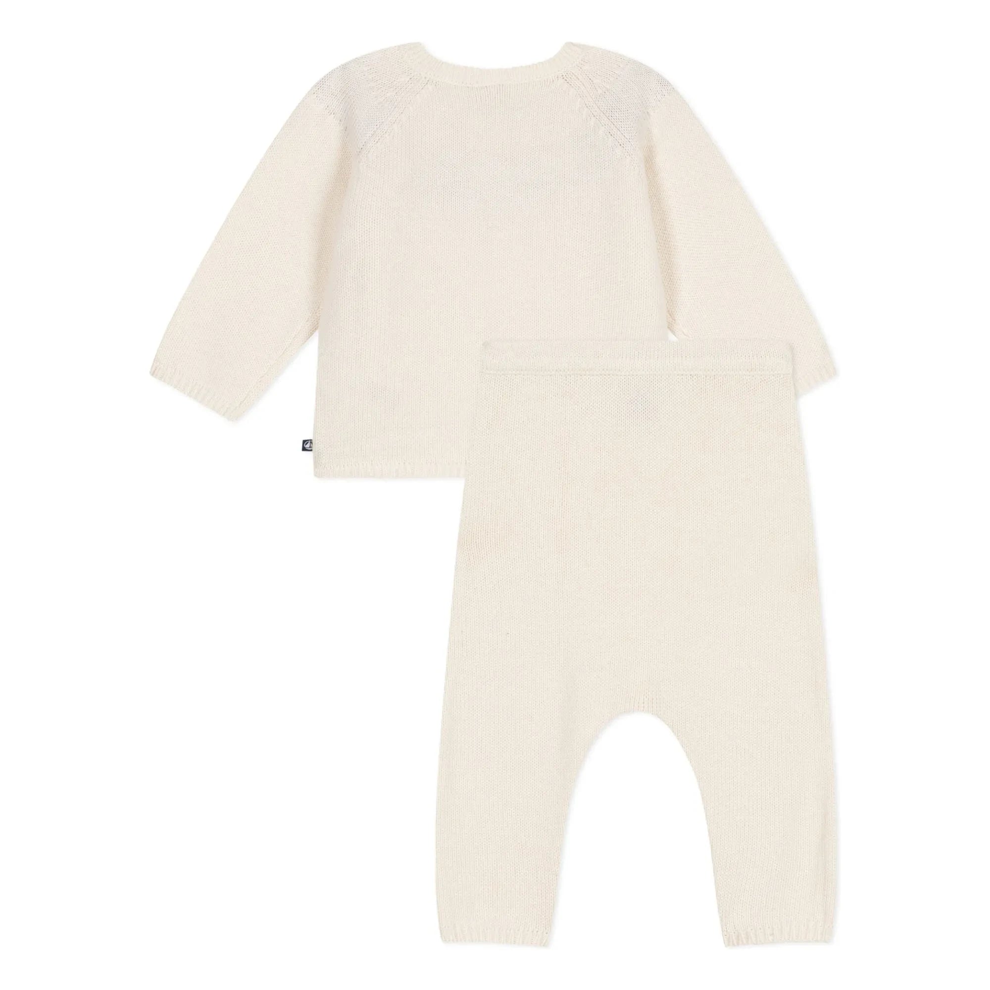 Petit Bateau - 2-Piece Mesh Set | White