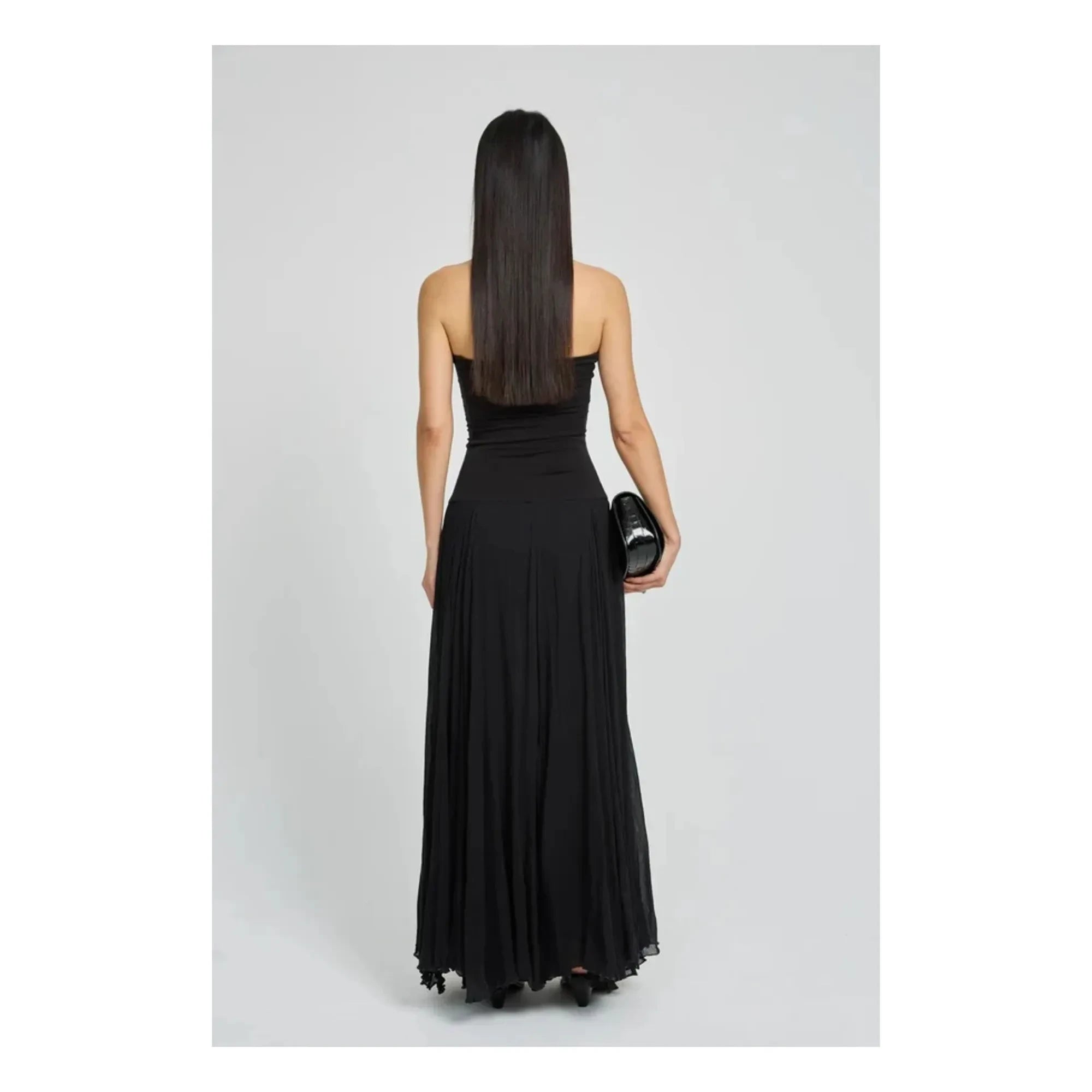 Laurence Bras - Cotton Ballerina Dress | Black