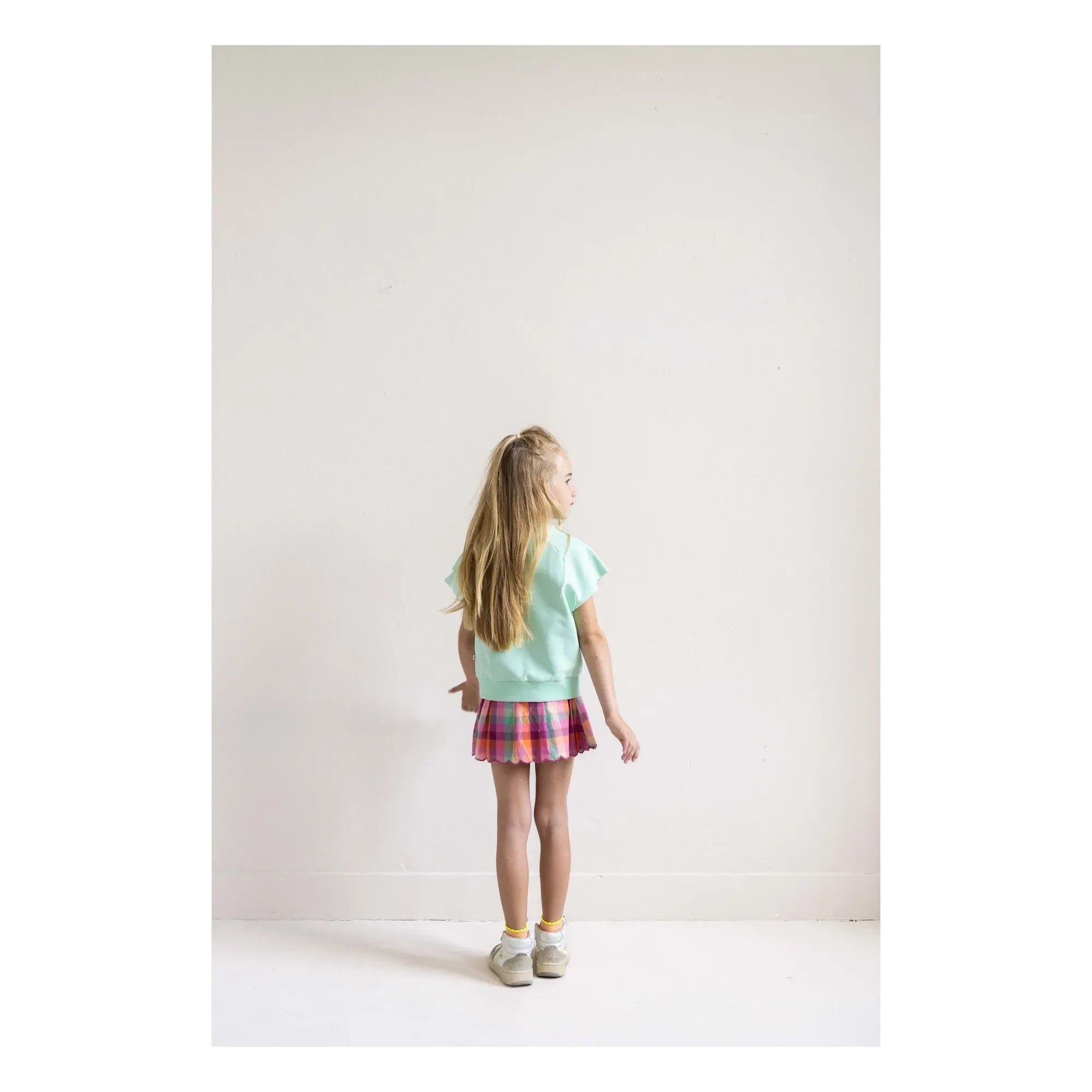 Jenest - Joey Organic Cotton Sleeveless Sweatshirt | Turquoise