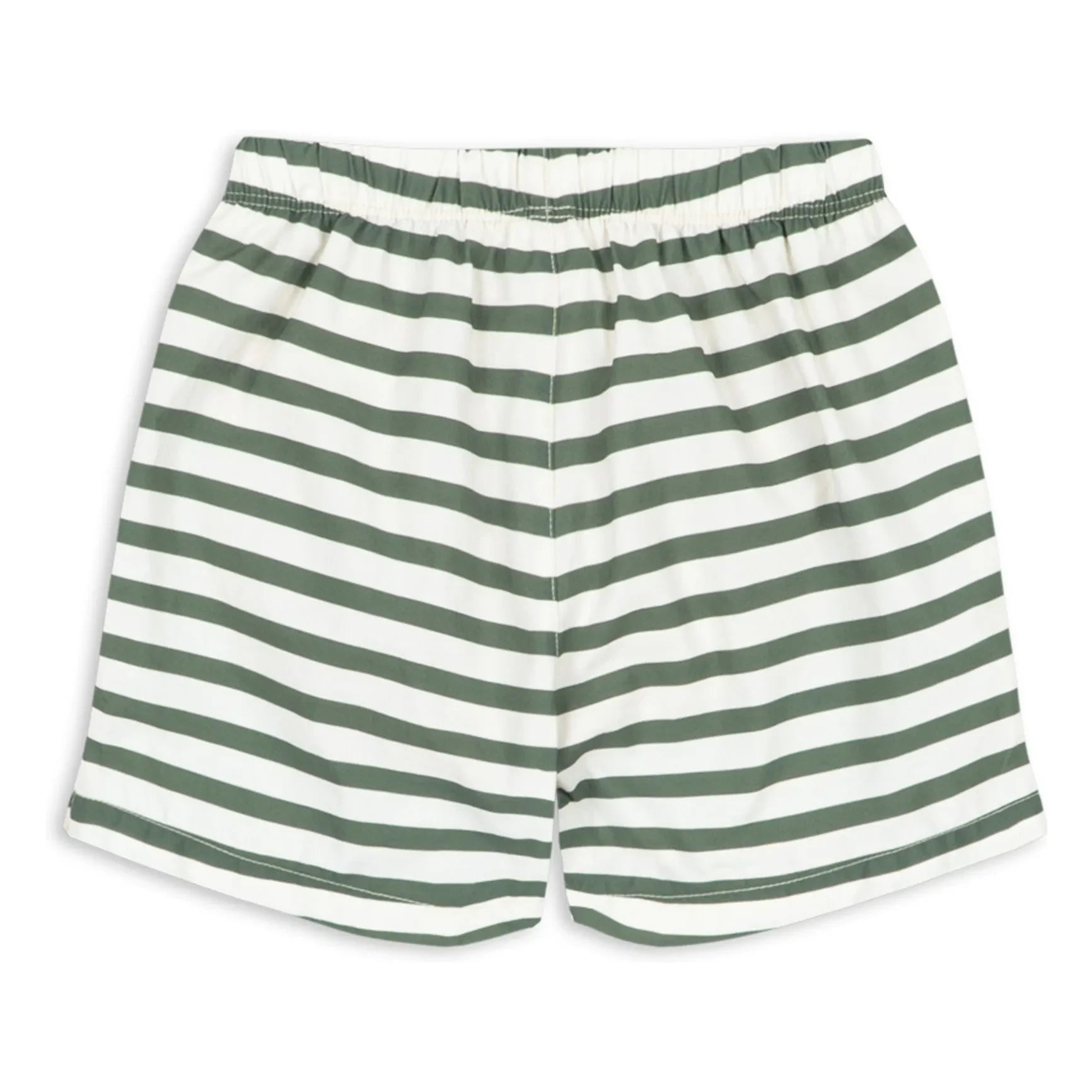 Konges Sløjd - Asnou Striped Recycled Fiber Swimsuit Shorts | Green