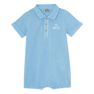 Bonton - Lewis Romper | Light Blue