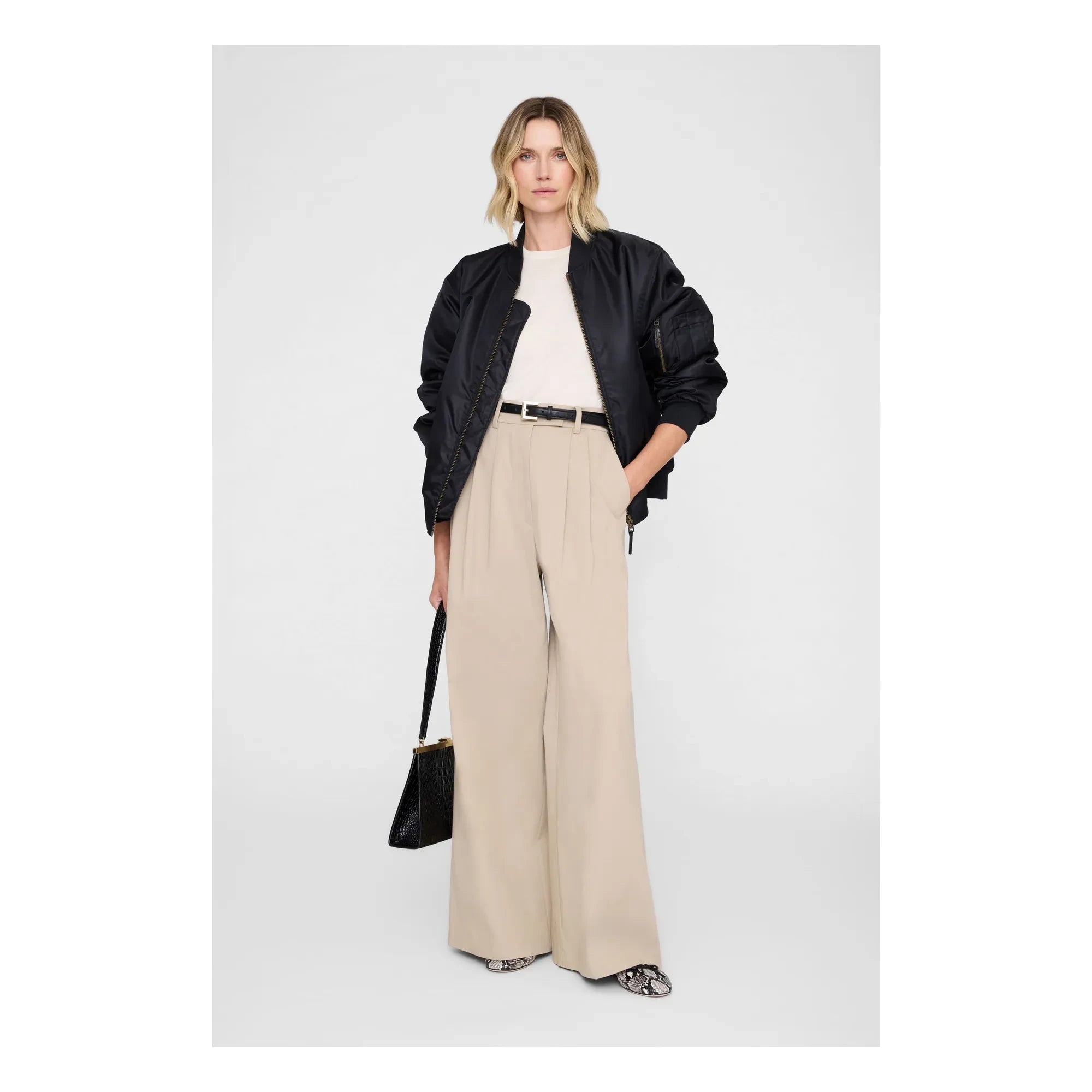 Anine Bing - Lou Pants | Beige