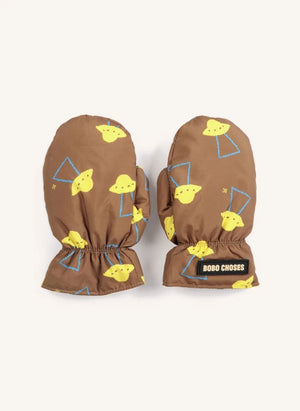 Bobo Choses - Soucoupes Eldivenler Geri Dönüştürülmüş Elyaf | Kahverengi