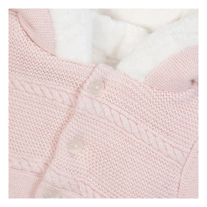 Tartine et Chocolat - Fourré Cardigan | Pale Pink