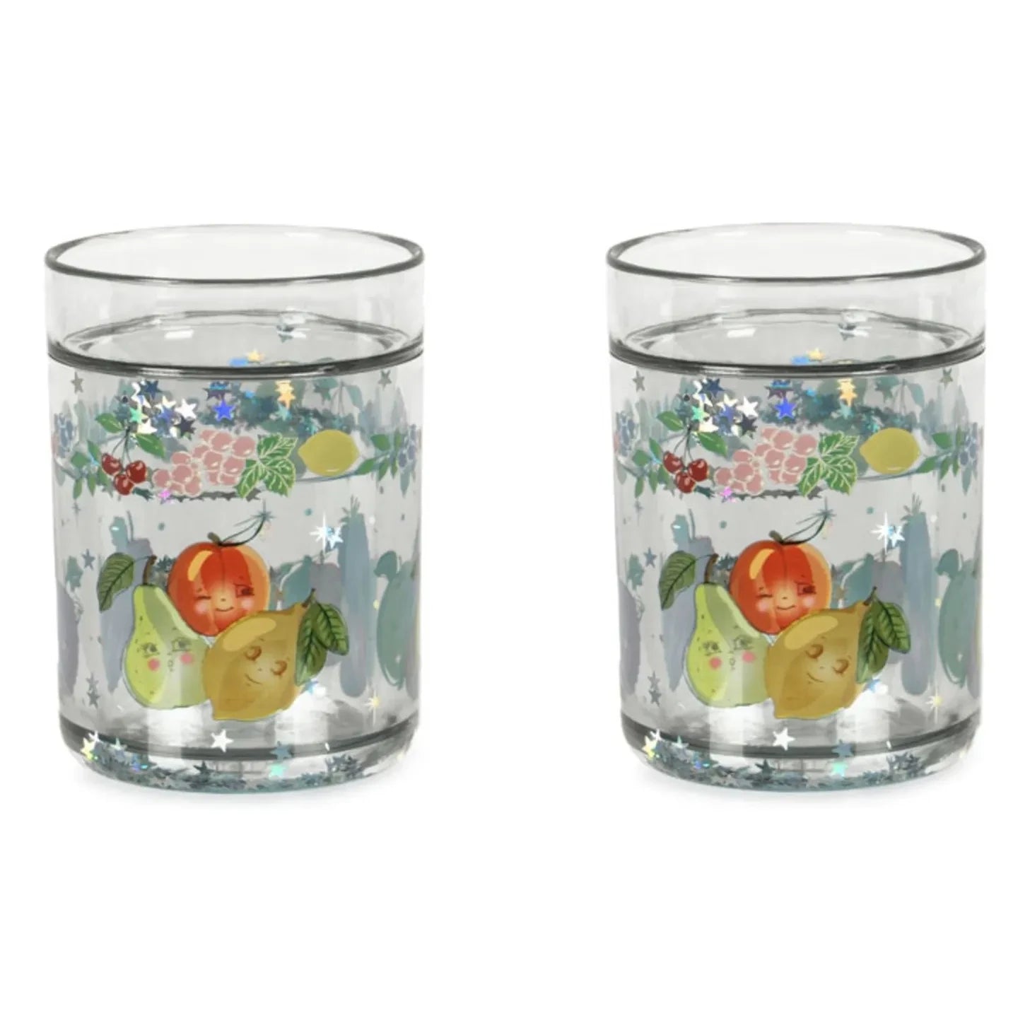 Konges Sløjd - Fruit Glitter Cups - Set of 2