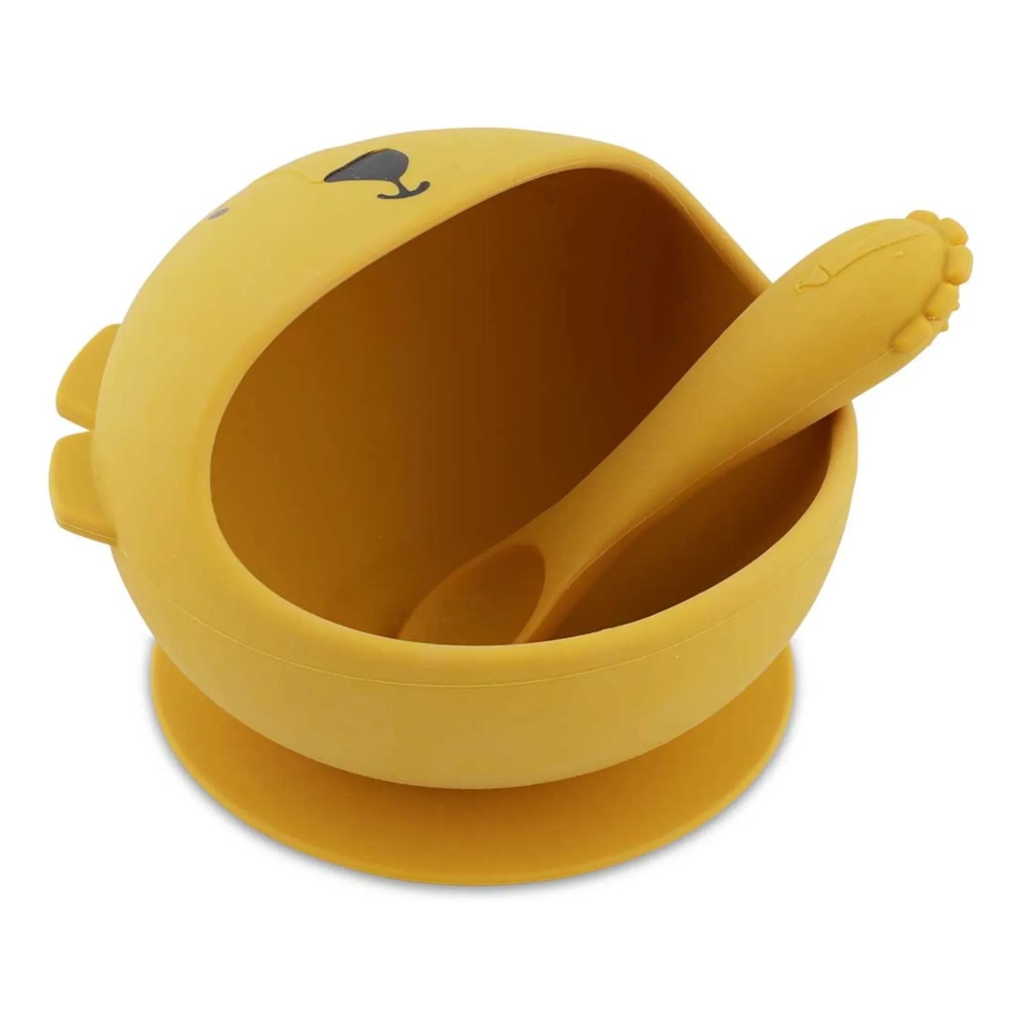 Trixie - Mr. Lion Baby Dinnerware | Yellow