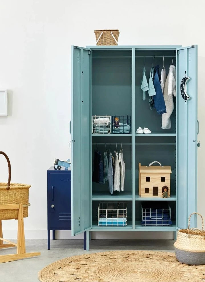 Mustard Made - Twinny Metal Cabinet | Ocean