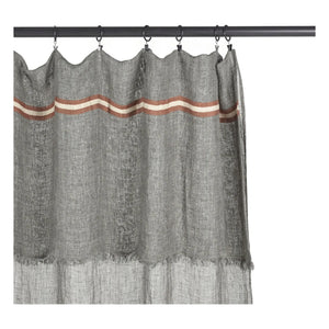 Libeco - Arlo Linen Curtain | Charcoal