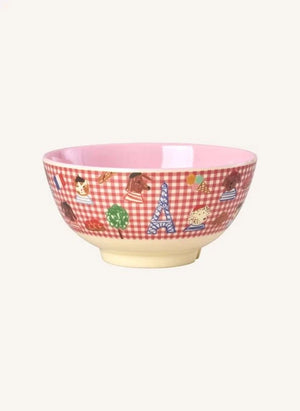 Rice - Paris Melamine Bowl | Red