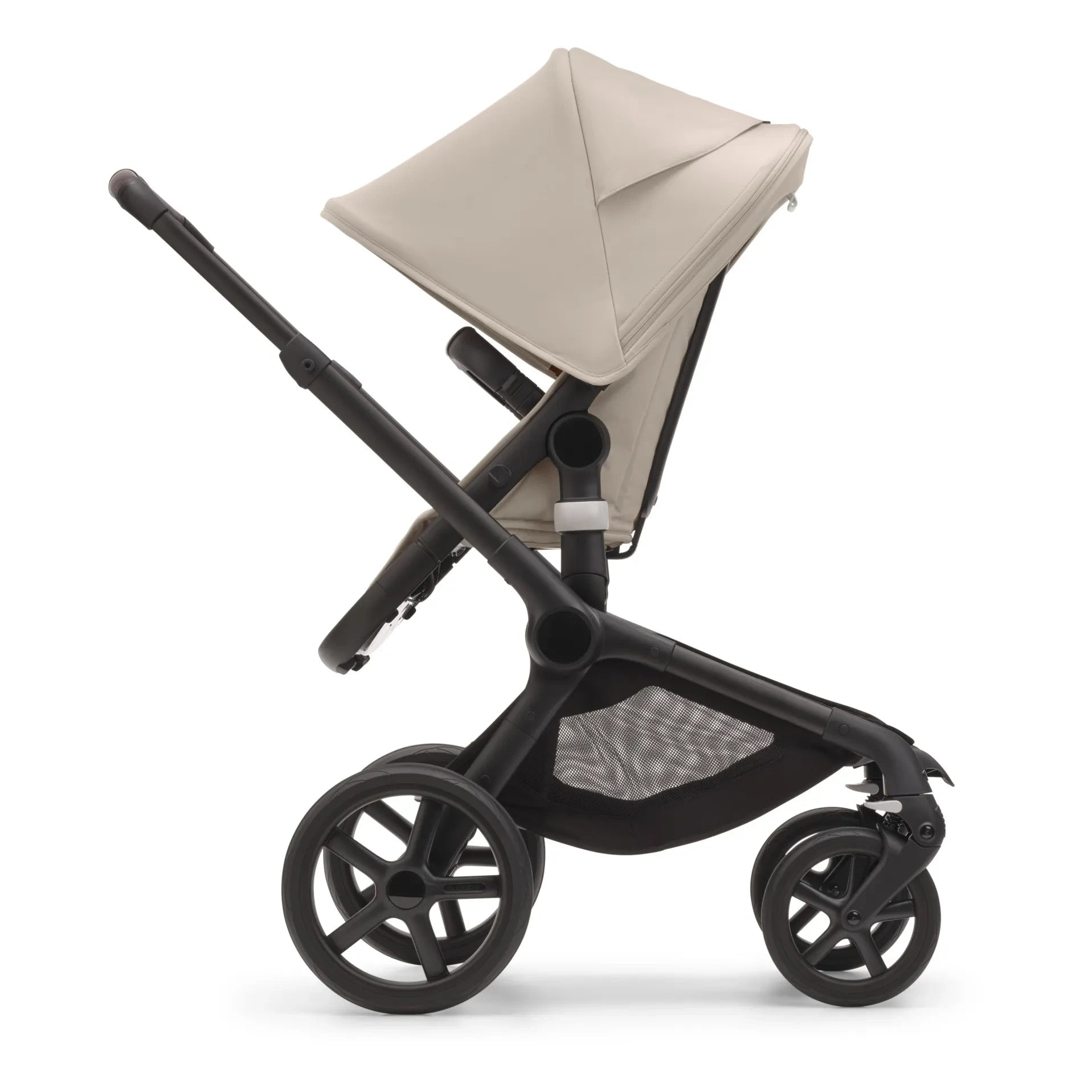 Bugaboo - Bugaboo Fox 5 All-Terrain Stroller - Black Frame | Taupe brown