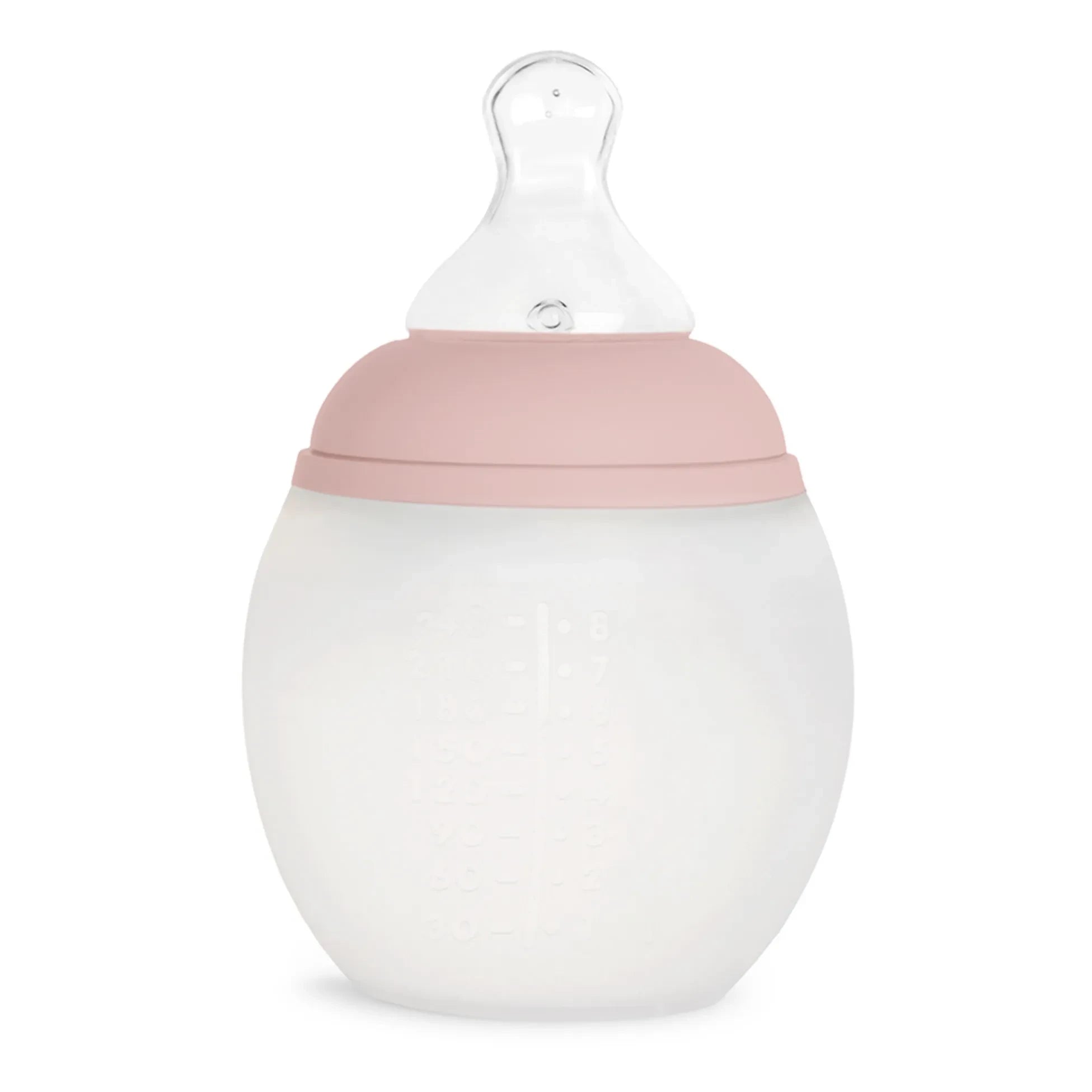 Elhée - Orthodontic Pacifier Medical Silicone Bottle | Blush