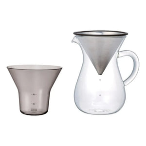 Kinto - Stainless Steel Coffee Carafe Set | Steel