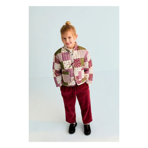 the new society - Melba Patchwork Jacket | Pink