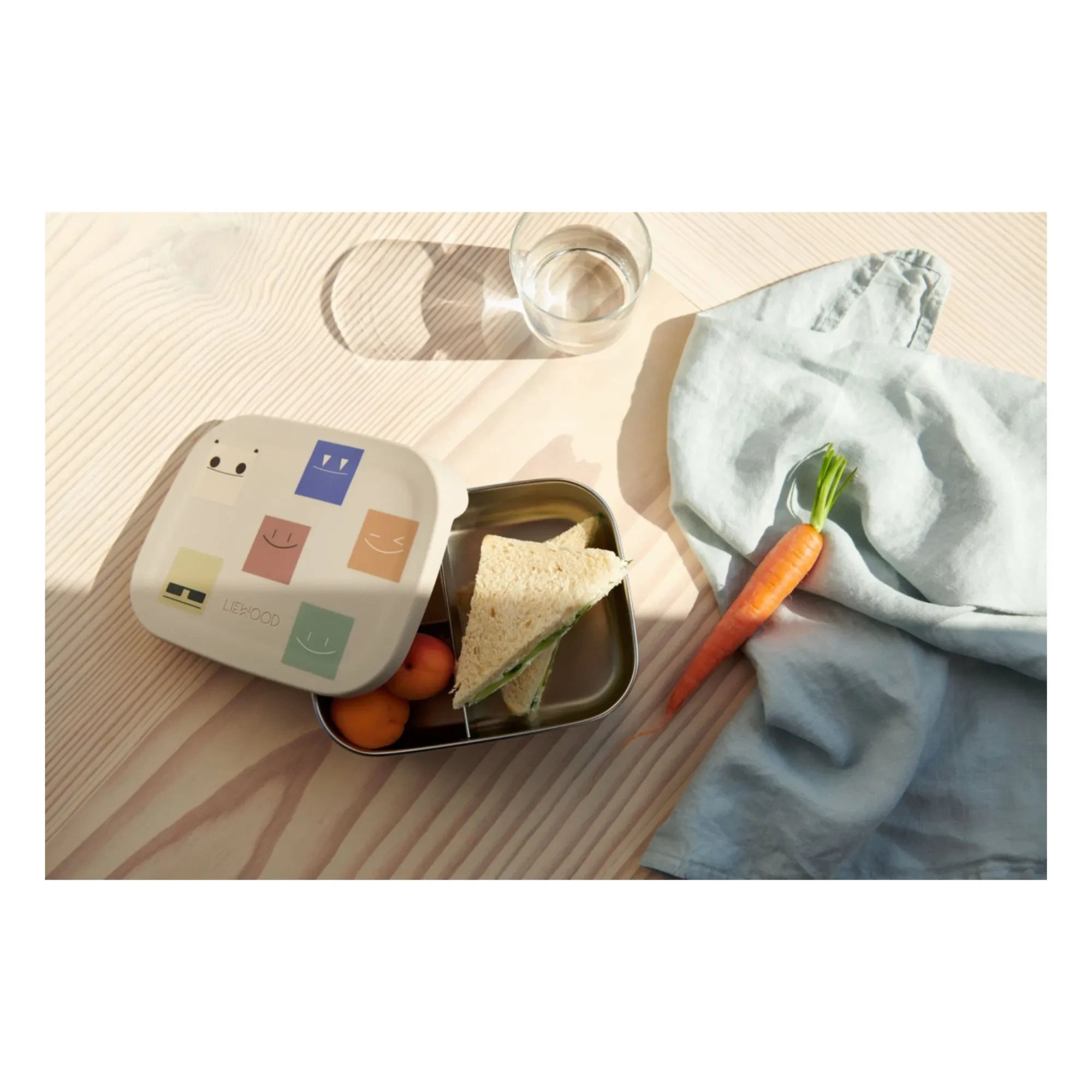 Liewood - Lunch-box Arthur | Smiley/Sandy