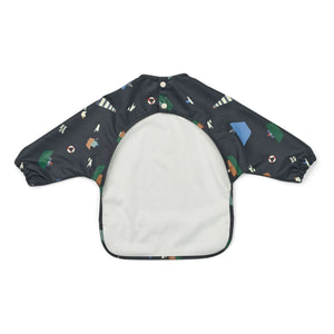 Liewood - Sleeve bib | Sailing/Classic navy