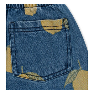 Konges Sløjd - Magot Organic Cotton Lemon Jeans | Blue