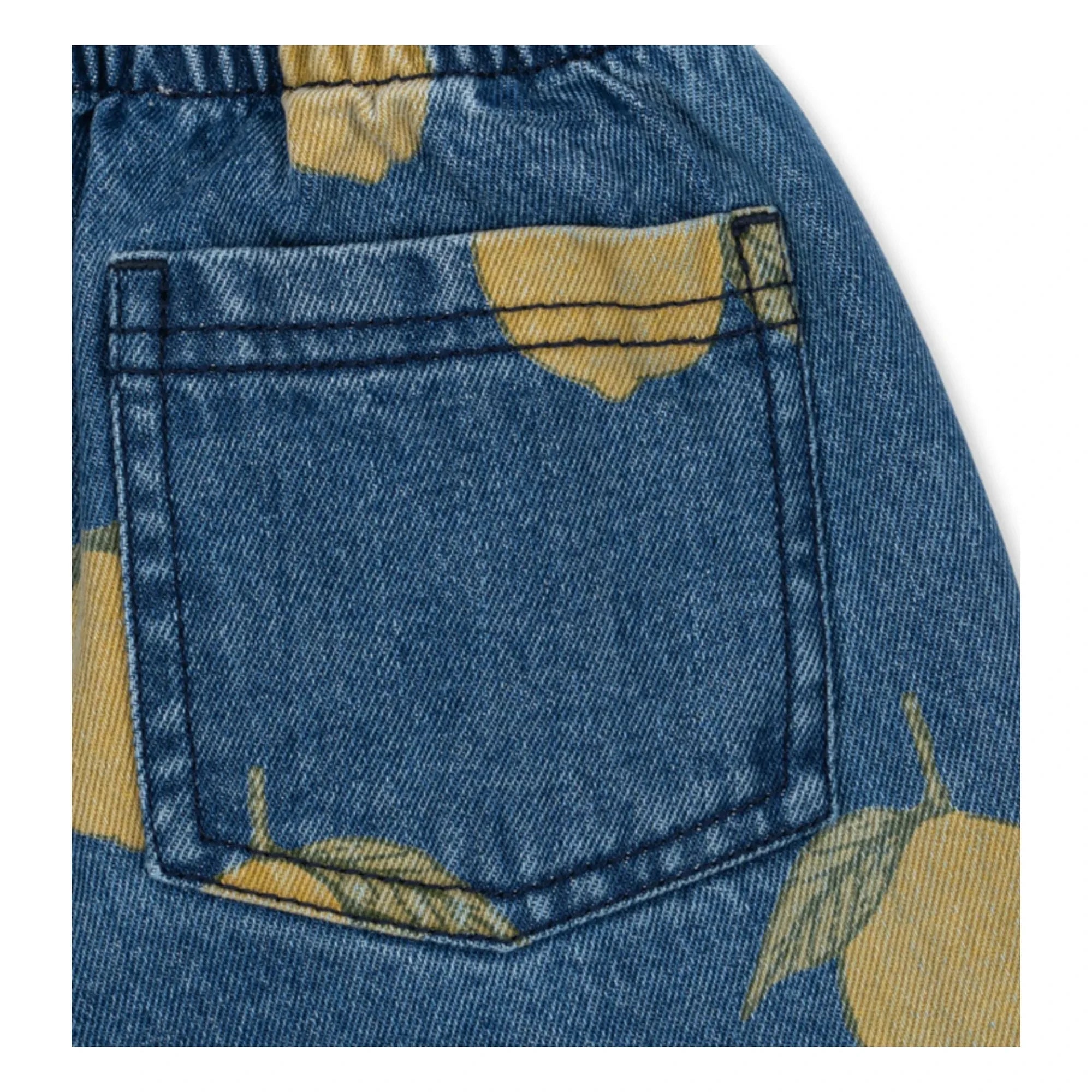 Konges Sløjd - Magot Organic Cotton Lemon Jeans | Blue