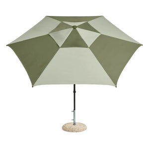Hay - Hexagon Umbrella Terrazza | Green