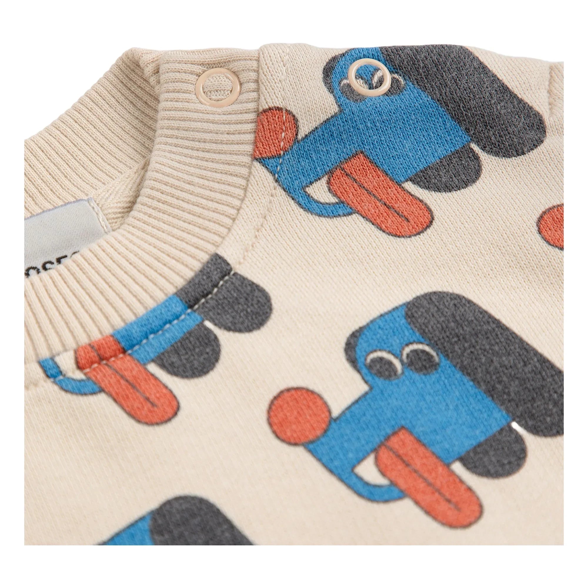 Bobo Choses - Sweat Dogs Organic Cotton | Beige