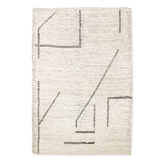 HKliving - Recycled Cotton Rug | Cream
