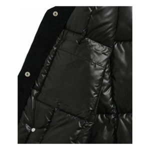 Taion - Velvet Round Neck Jacket | Black