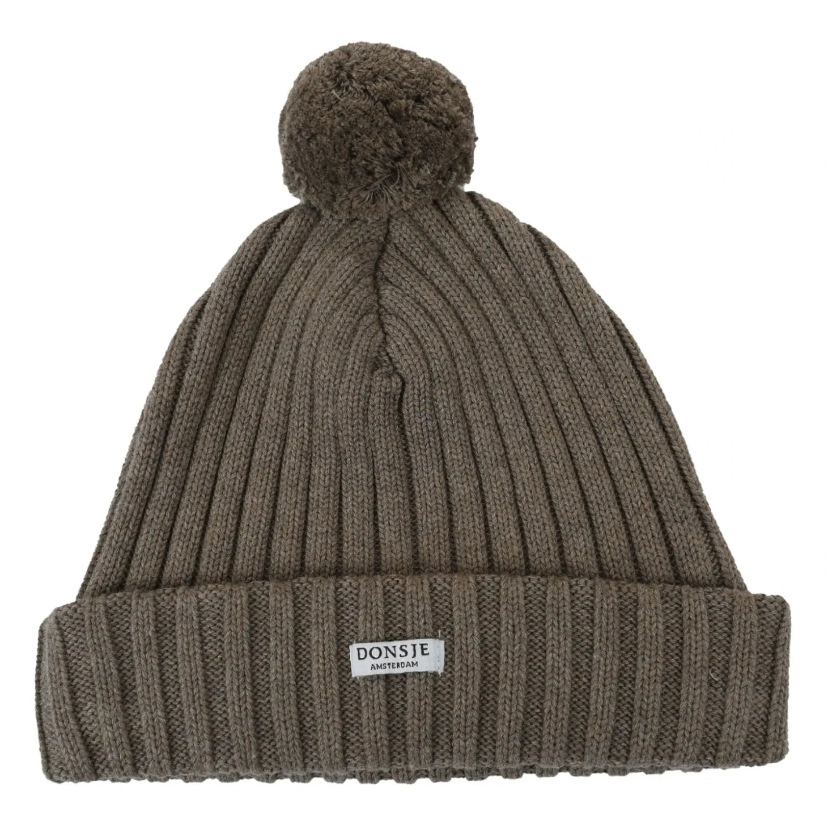 Donsje - Pom-pom Hat | Brown