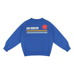 Jenest - Jack sweatshirt Organik pamuk | Kobalt