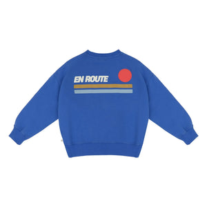 Jenest - Jack sweatshirt Organik pamuk | Kobalt